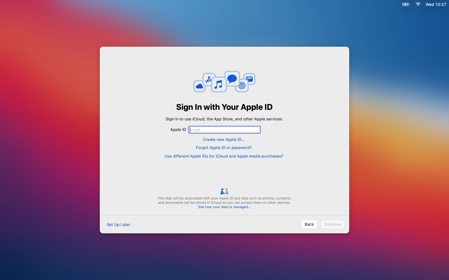 Sign In With Your Apple ID